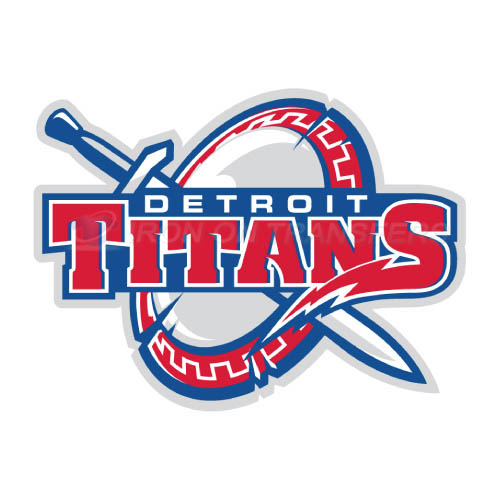 Detroit Titans Iron-on Stickers (Heat Transfers)NO.4273